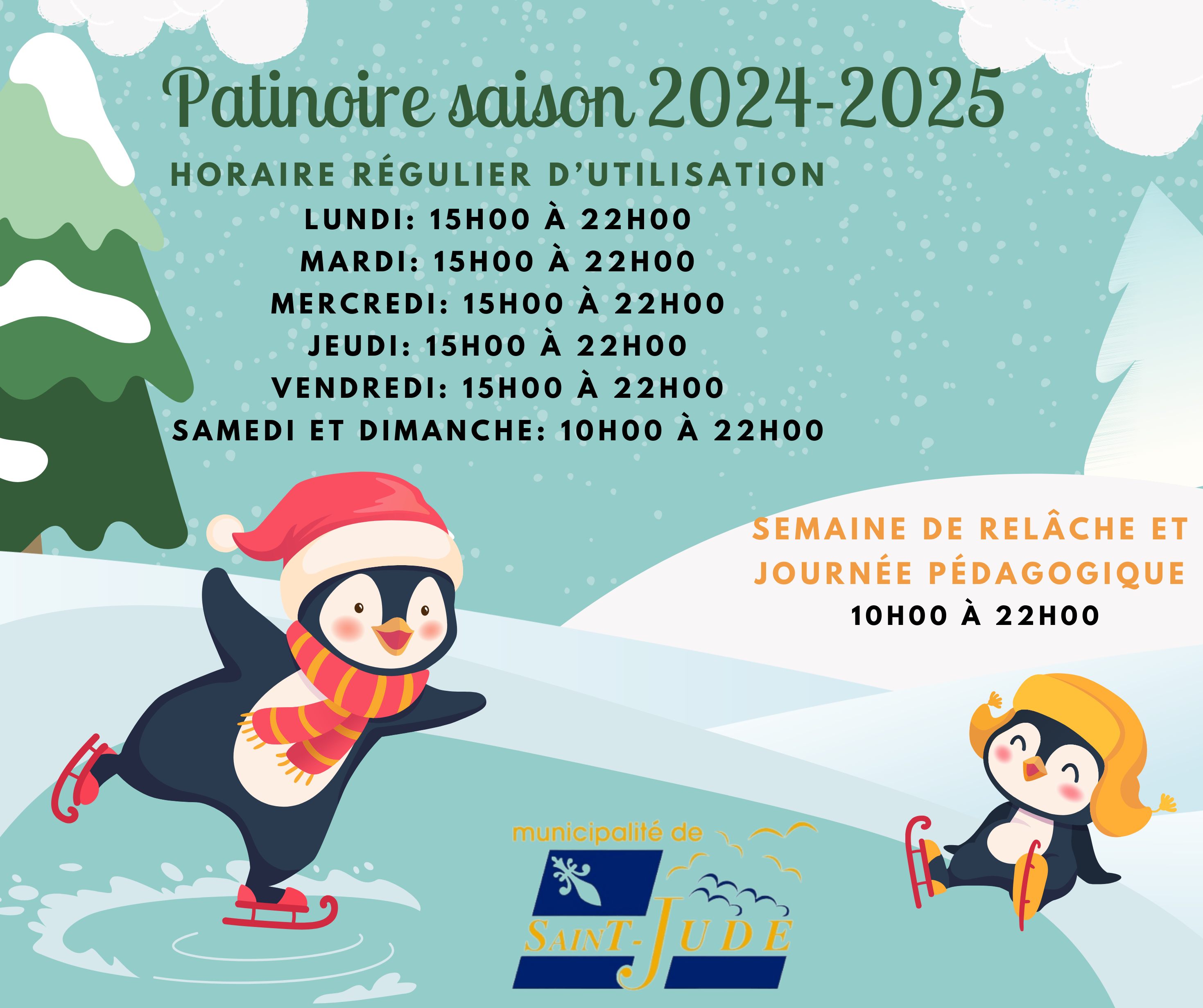 patinoire horaire